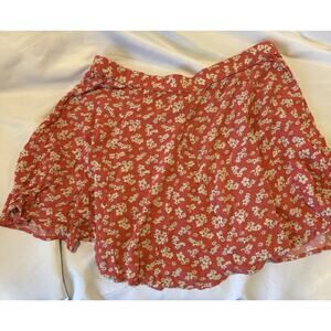 American Eagle Flowy Mini Skirt Size Large